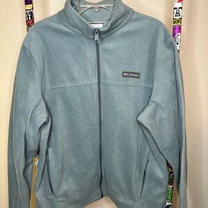 Columbia Men's Blue Performance Fleece Jacket